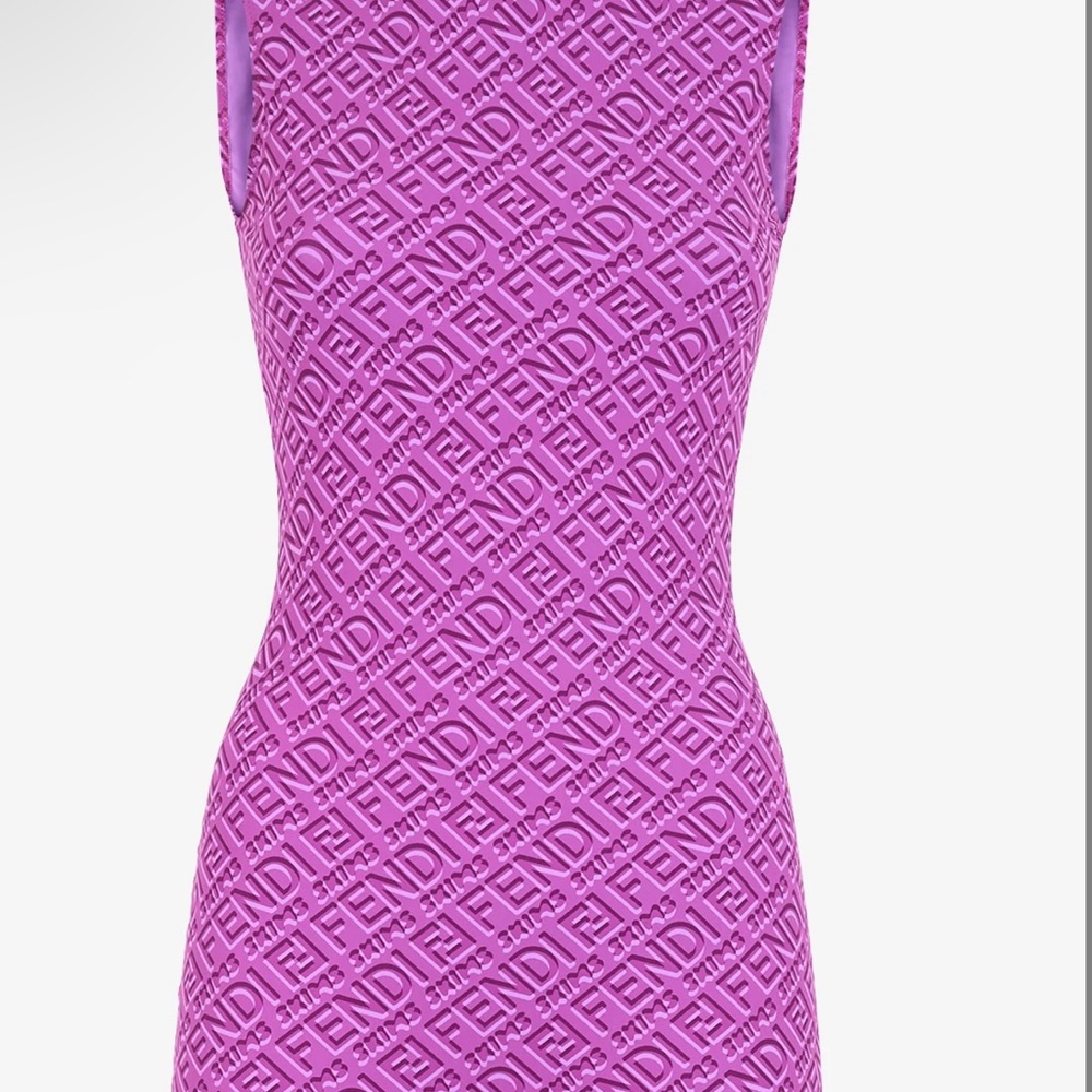 Fendi X Skims sleeveless Mid Bodysuit